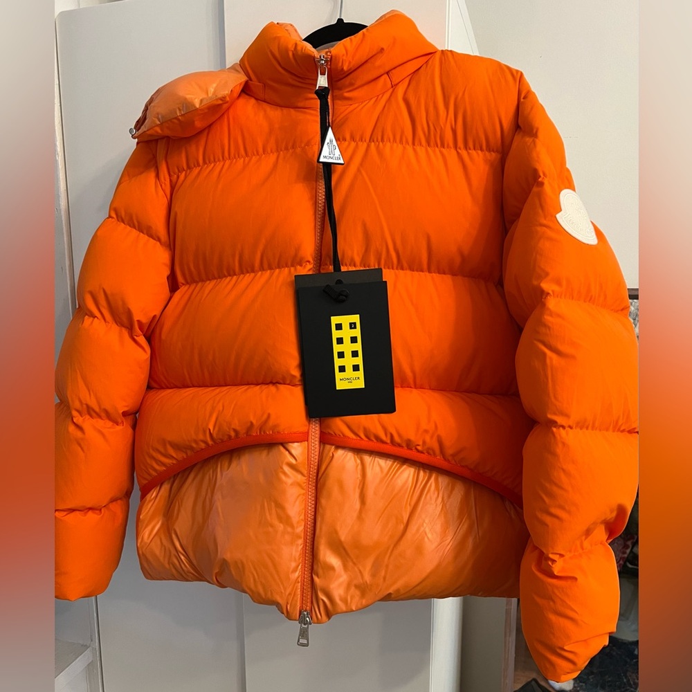 Moncler Orange Puffer